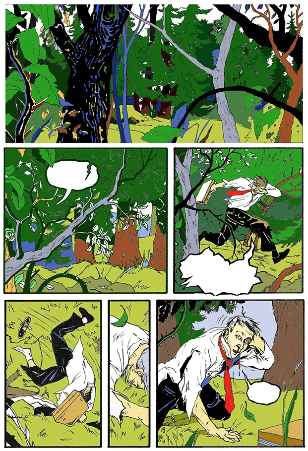 I skogen, tecknad serie 2003
